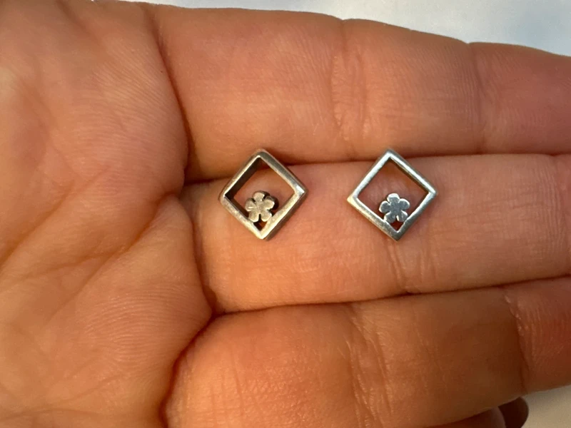 Incredible Sterling Silve Earrings 925 Silver