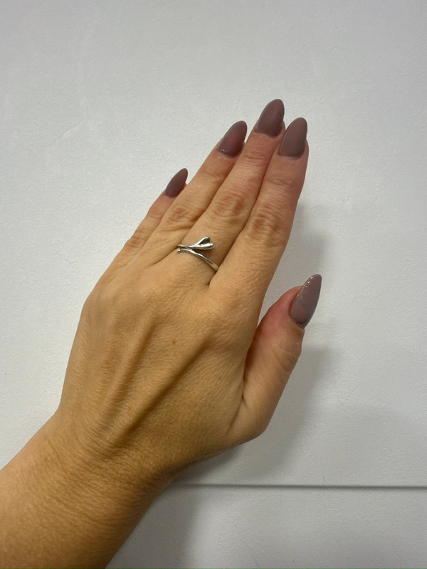 Soviet silver ring, 875 purity, size O#30.