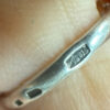 Soviet silver ring, 875 purity, size O#30.