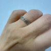 Uk size K, new sterling silver ring #30