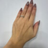 Uk size K, new sterling silver ring #30