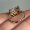925  Sterling Silver Multiple Colour natural Chrysoberyl Butterfly Ring -UK Size O#40
