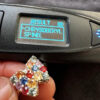 925  Sterling Silver Multiple Colour natural Chrysoberyl Butterfly Ring -UK Size O#40