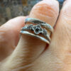 Gorgeous sterling silver ring size L