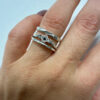 Gorgeous sterling silver ring size L