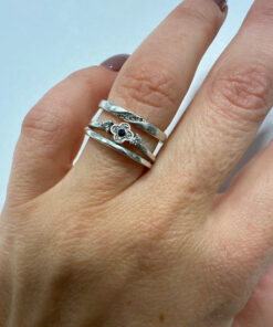 Gorgeous sterling silver ring size L