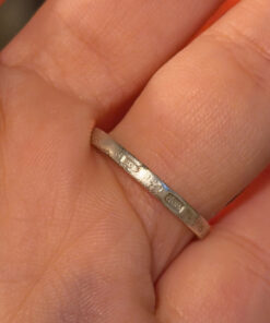 Vintage Soviet sterling silver ring with star size M