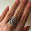 Uk size S1/2 sterling silver high quality ring#41