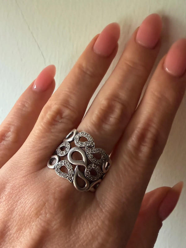 Uk size S1/2 sterling silver high quality ring#41
