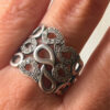 Uk size S1/2 sterling silver high quality ring#41