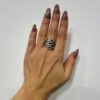 Uk size S1/2 sterling silver high quality ring#41