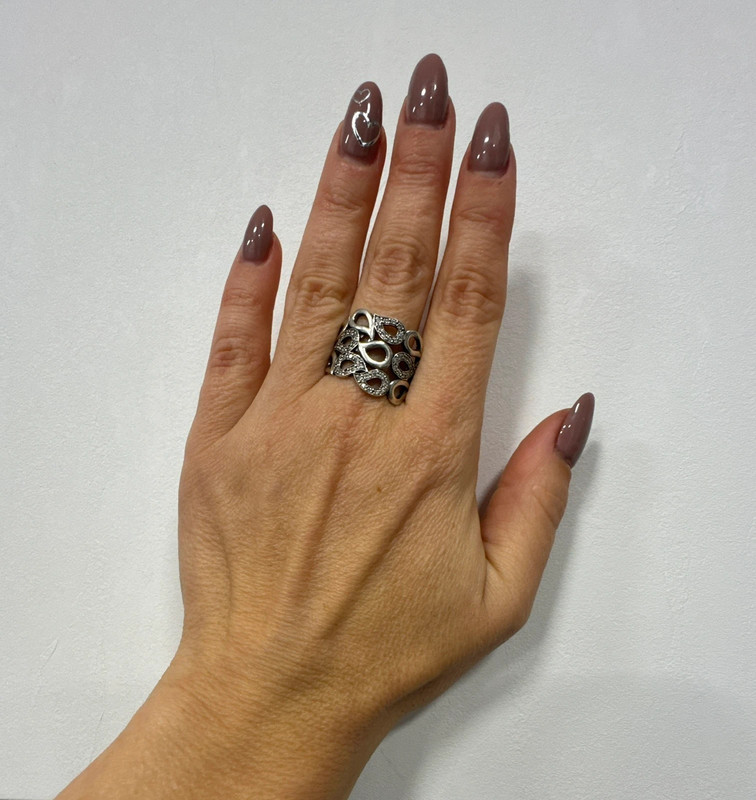 Uk size S1/2 sterling silver high quality ring#41