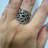 Uk size S1/2 sterling silver high quality ring#41