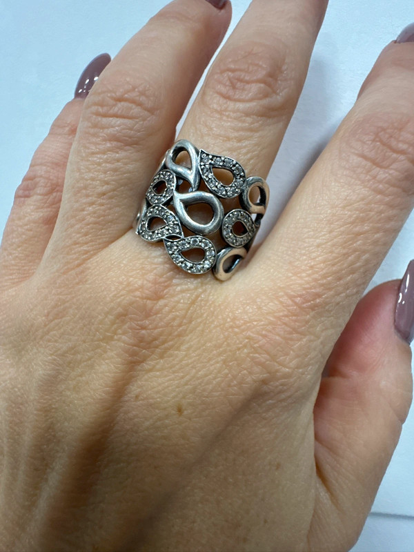 Uk size S1/2 sterling silver high quality ring#41