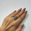 Uk size S1/2 sterling silver high quality ring#41