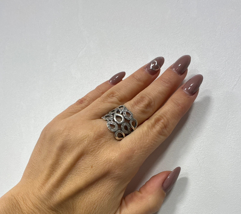 Uk size S1/2 sterling silver high quality ring#41