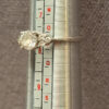 925  Sterling Silver Cz  Ring -UK Size O1/2#40