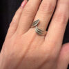 Beautiful Sterling silver ring Uk size Q