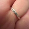 Christmas gift sterling silver ring Uk size J1/2#19