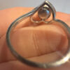 TGGC 925  Sterling Silver Pearl Heart Ring -UK Size Q#44
