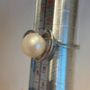 TGGC 925  Sterling Silver Pearl Heart Ring -UK Size Q#44