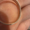 Vintage CRYS Mark Sterling Silver Amethyst Ring -UK Size O#44