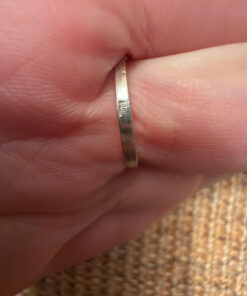 Vintage Soviet ussr silver 800 ring with unknown stone Uk size R