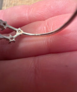 Sterling Silver Zodiac Constellation CZ Ring Uk size P