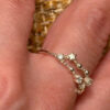 Sterling Silver Zodiac Constellation CZ Ring Uk size P#38