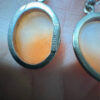 Vintage Italian Shell Cameo Set - Brooch/Pendant & Earrings - 331 NA (Naples)