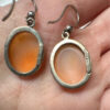 Vintage Italian Shell Cameo Set - Brooch/Pendant & Earrings - 331 NA (Naples)