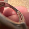 Vintage Sterling silver ring Uk size M 1/2 #45