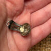 Vintage clip-on earrings, Soviet Union, 1950s, new