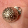 Vintage clip-on earrings, Soviet Union, 1950s, new