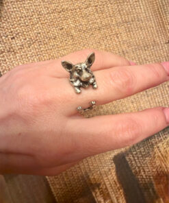 Uk size M corgi ring doggy