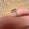 925 Sterling Silver and Onyx Set: Ring Size K 1/2 and Pendant #11