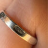 Vintage unique Soviet 875 sterling silver ring, size L. 50s#3
