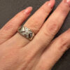 Vintage Sterling silver ring Uk L