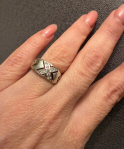 Vintage Sterling silver ring Uk L