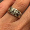 Vintage Sterling silver ring Uk L