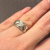 Vintage Sterling silver ring Uk L