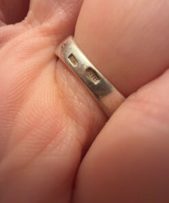 Vintage Sterling silver ring Uk L
