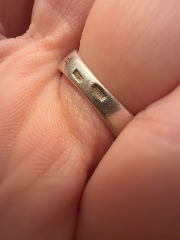 Vintage Sterling silver ring Uk L