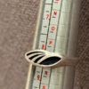 Vintage enamel ring, size Q#5