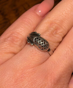 Vintage Soviet Sterling silver ring size M