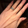Vintage Soviet Sterling silver ring size M