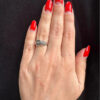 Vintage Soviet Sterling silver ring size M