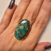 Uk size P natural Quantum Quatrro 925 Silver Ring