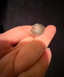 Vintage Soviet ussr sterling silver ring Uk size O