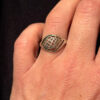 Vintage Soviet ussr sterling silver ring Uk size O